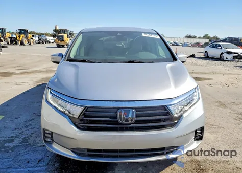 2022 Honda Odyssey Exl z USA, uszkodzony, nr VIN 5FNRL6H78NB038099